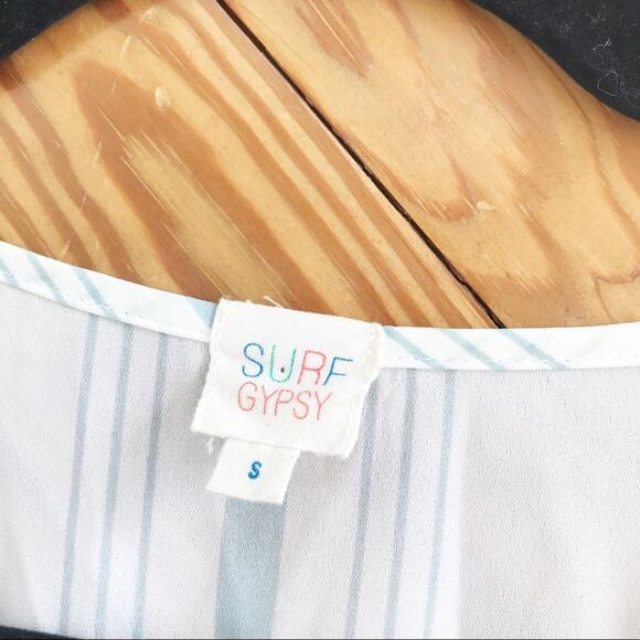 Surf Gypsy Striped Tassel Romper - Picture 5 of 8